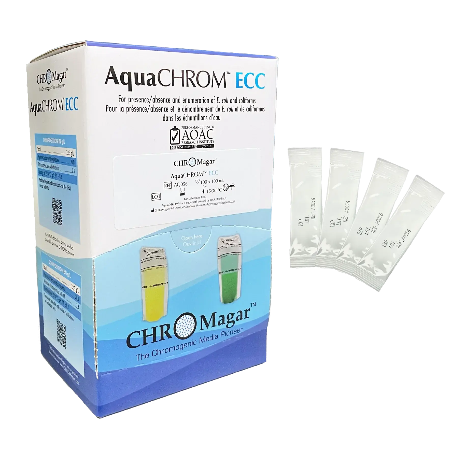 Chromagar Aquachrom 10 Adet