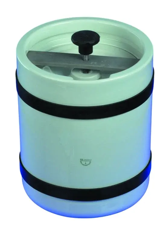 Porselen Değirmen, Kapak Ve Metal Kilidi İle Birlikte. 1700 Ml, Çap: 150 Mm, Yükseklik: 222 Mm 1 Adet