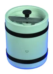 Porselen Değirmen, Kapak Ve Metal Kilidi İle Birlikte. 10.000 Ml, Çap: 288 Mm, Yükseklik: 333 Mm 1 Adet