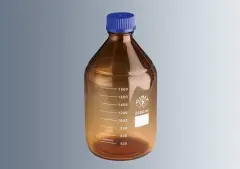 Sise, Cam Payreks, Otoklavlanabilir, Mavi Kapakli, Amber, 10000 Ml