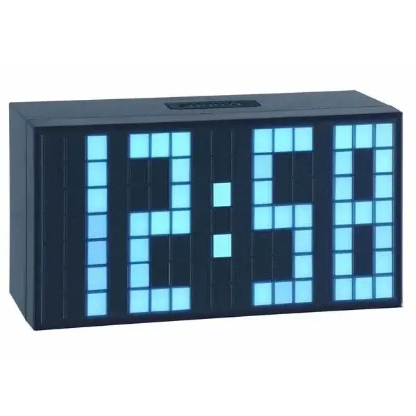 Tfa 98.1082.02 ''time Block'' Led Işıklı Çalar Saat
