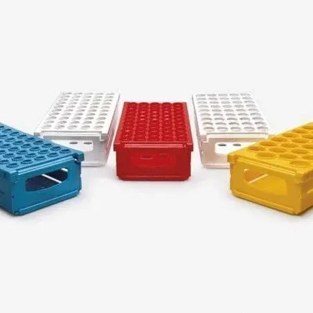 Tüp Standı - Katlanabilir - 50 Delik - 16 Mm Tüpler İçin - Turuncu