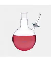 Balon - Azot - Yuvarlak Dipli - Musluklu - Dişi Şilif : Ns 14/23 - 100 Ml