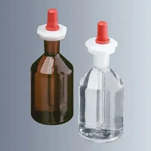 Damlalık Şişe, Cam, Puarlı, Cam Pipetli, Amber, 250 Ml
