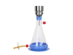 Vakum Filtrasyon Sistemi, Paslanmaz Çelik Huni 100 Ml + Nuçe Erleni 1000 Ml