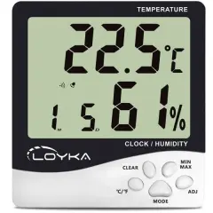3 Adet Loyka H100 Sıcaklık Ve Nem Ölçer