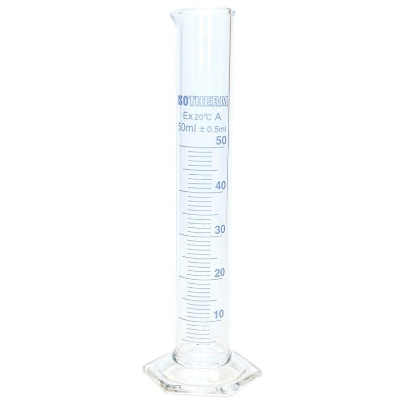 Mezür-Uzun Form- Altıgen Taban 25 ml