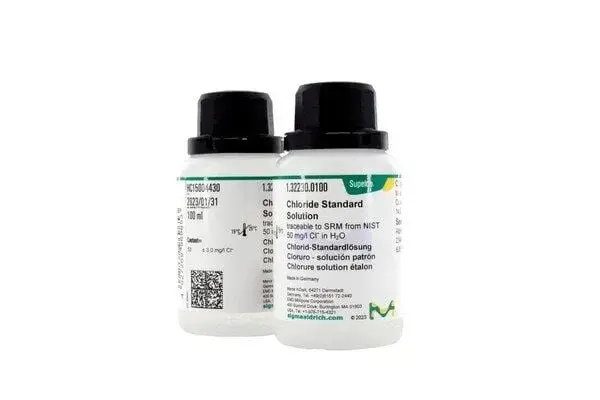 132231.0100 Chloride Standard Solution, Crm	traceable To Srm From Nıst 250 Mg/l Cl İn H₂o, 100 Ml Ambalaj