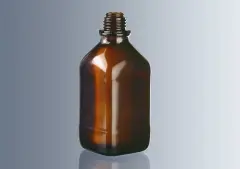 Dispenser Şişesi, Cam, Kaplamasız, Amber, 250 Ml