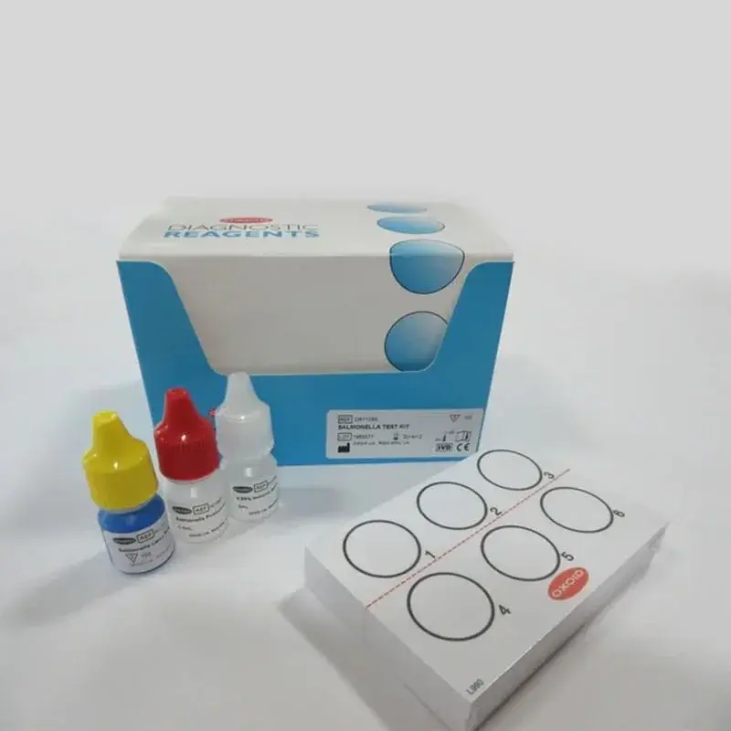 Lateks Aglütinasyon Kullanan Salmonella Test Kiti Dr1108a