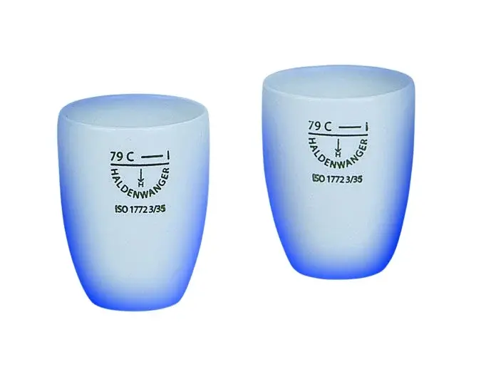 Porselen Kroze, Uzun Tip, 11 Ml, Çap: 26 Mm, Yükseklik: 34 Mm 1 Adet