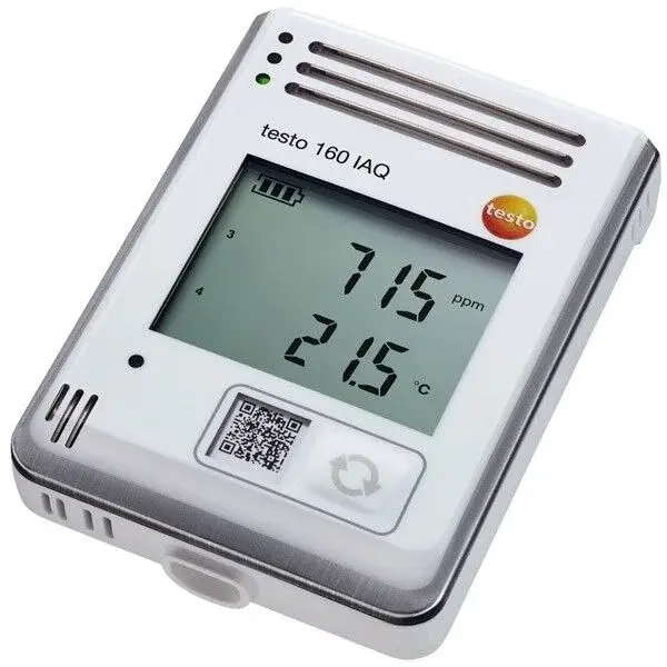 Testo 160 IaQ Karbondioksit Sıcaklık Ve Nem Kayıt Cihazı