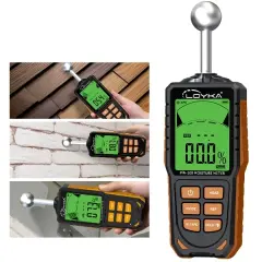 Pin-100 Topuz Problu Nem Ölçer | Kumaş, Kıyafet, Halı, Deri Ve Kağıt Nem Ölçer