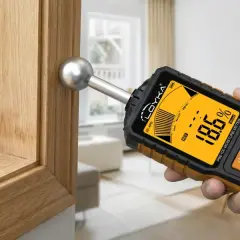 Pin-100 Topuz Problu Nem Ölçer | Kumaş, Kıyafet, Halı, Deri Ve Kağıt Nem Ölçer