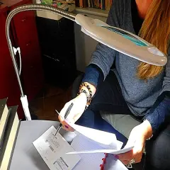 Standmag Ayaklı Esnek Boyunlu Ledli Büyüteç