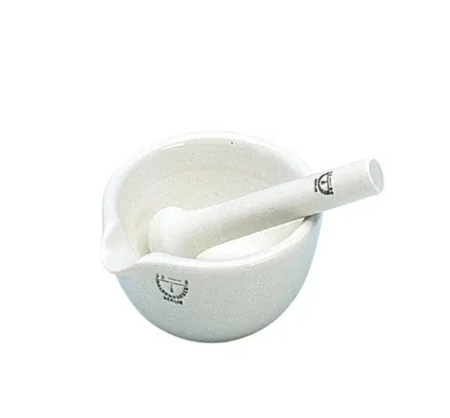 Porselen Havan, İçi Sırsız, 75 Ml, Havan Eli Hariç, Çap: 70 Mm, Yükseklik: 45 Mm 20 Adet Paket