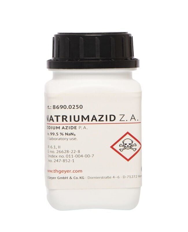 Sodium Azide Ar, Min. 99.5% 250 Gr