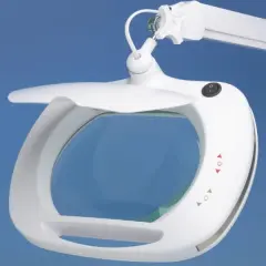 6030 Sarı Ve Beyaz Led Işık Seçenekli Geniş Mercekli Büyüteç