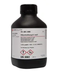 Silver Nitrate Solution C(agno3)= 0.1 Mol/l (0.1n) 1 Lt