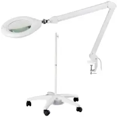 Luma Geniş Mercekli Ayaklı Büyüteç | Ayarlanabilir Led Işığı