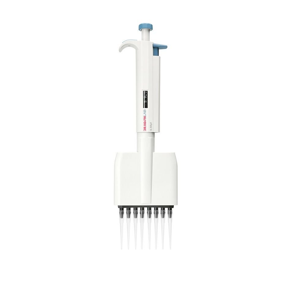 TopPette Ayarlanabilir Sekiz Kanallı Otomatik Pipet 5-50 μL