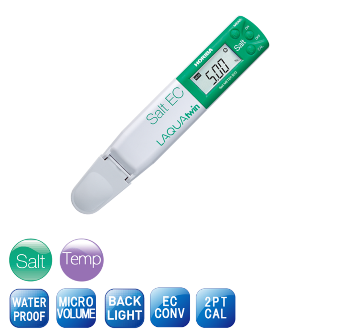 HORIBA Laquatwin Salt-22 Tuzluluk Ölçer Na+ Sensör İle