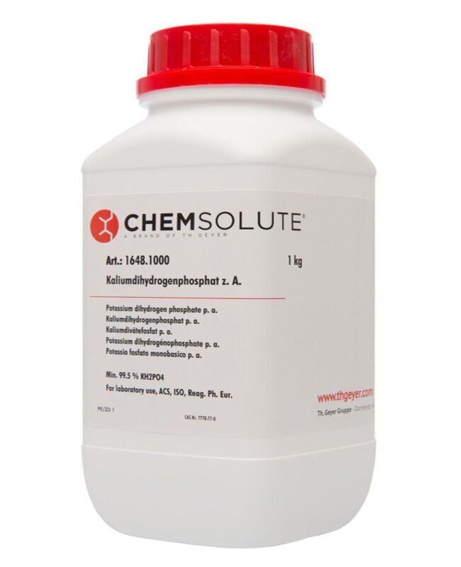 Potassium Dihydrogen Phosphate For Analysis, Acs, Iso, Reag. Ph. Eur. 1 Kg