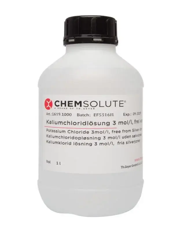 Potassium Chloride Solution, 3 Mol/ L - 3 N Solution 1 Lt