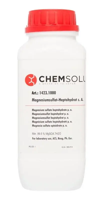 Magnesium Sulfate Heptahydrate For Analysis P.a.,acs,reag. Ph Eur 1 Kg