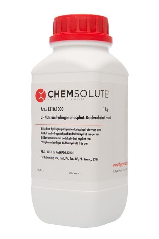 Di-Sodium Hydrogen Phosphate Dodecahydrate Dab, Ph.Eur.,Bp,Ph. Franc., E339 1 Kg