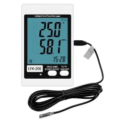 Lyk 20e Sıcaklık Ve Nem Kayıt Cihazı Datalogger