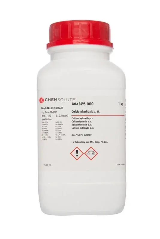 Calcium Hydroxide For Analysis P.a.,acs,reag. Ph Eur 1 Kg