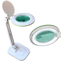 Flexi Masaüstü Büyüteç | Ayarlanabilir Kademeli Led Aydınlatmalı