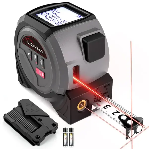 Tp40 Lazer Mesafe Ölçerli Şerit Metre | 40m + 5m