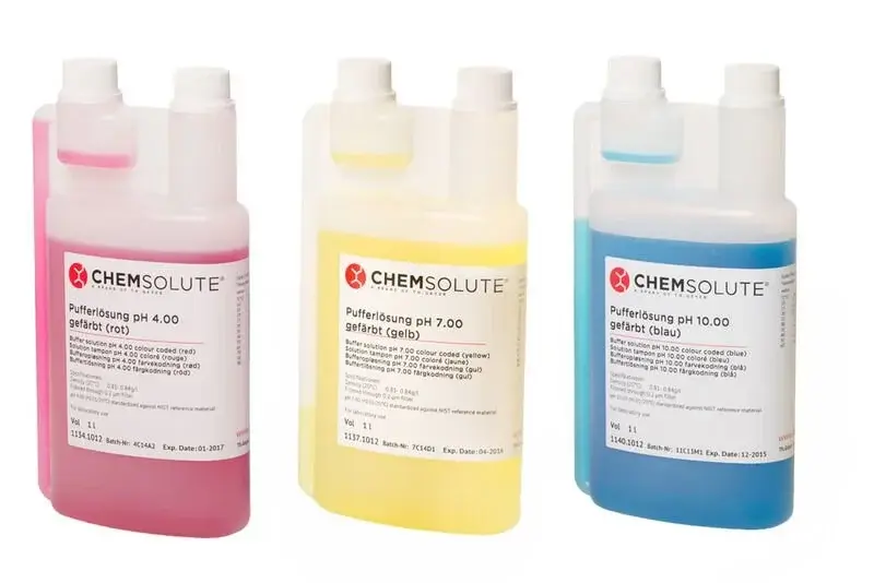 Buffer Solution Ph 4 Kırmızı Renkli Özel Ambalaj 1 Lt