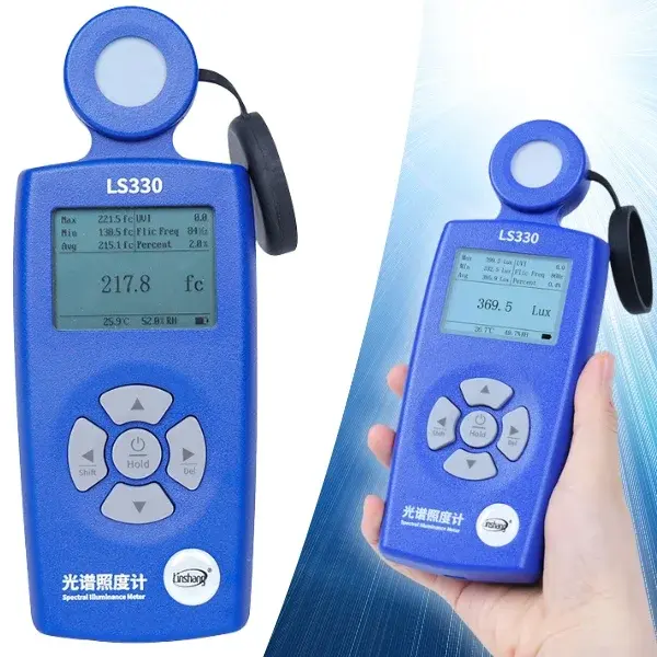 Linshang Ls330 Profesyonel Spektral Lüksmetre (crı, Cct Ve Flicker Ölçümü)