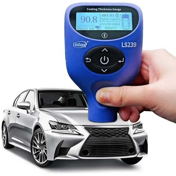Ls239 Profesyonel Oto Boya Kalınlık Ölçer | Uzman Mod Özelliği