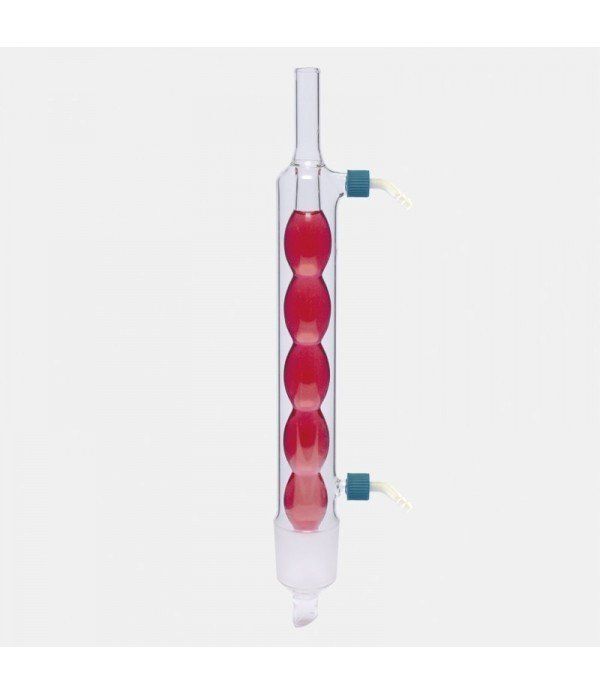 Soğutucu - Allihn - Soxhlet İçin 500 Ml - Erkek Şilif : Ns 45/40 - P.P Yan Kol
