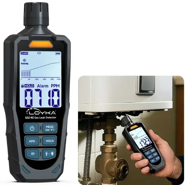 Gaz-40 Profesyonel Yanıcı Gaz Kaçak Dedektörü (japon Figaro Sensörlü)