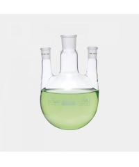 Balon - Dibi Yuvarlak - 3 Boyunlu - Paralel Yan Boyun - Merkez Boyun : Ns 24/29 - Yan Boyun(Lar) : Ns 19/26 - 250 Ml