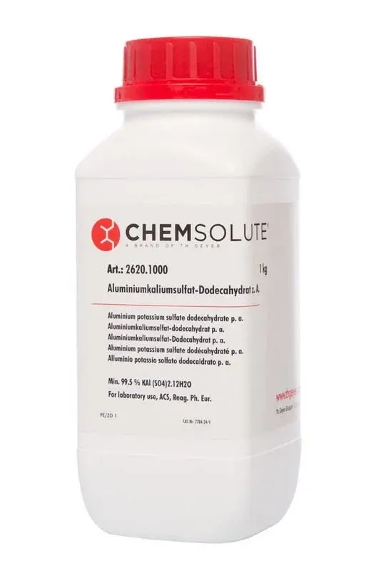 Aluminium Potassium Sulfate Dodecahydrate For Analysis Acs, Reag. Ph. Eur 1 Kg