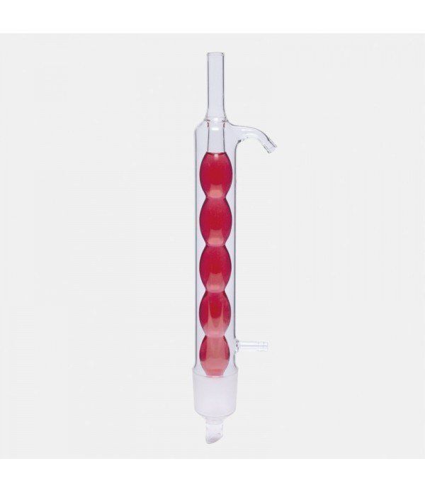 Soğutucu - Allihn - Soxhlet İçin - 100/250 Ml - Erkek Şilif : Ns 45/40 - Cam Yan Kol