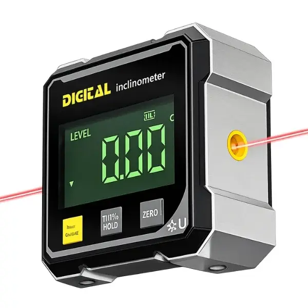 Loyka 5521 Dijital Eğim Ölçer | Mıknatıslı | Çift Çizgi Lazerli