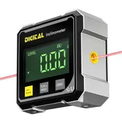 Loyka 5521 Dijital Eğim Ölçer | Mıknatıslı | Çift Çizgi Lazerli