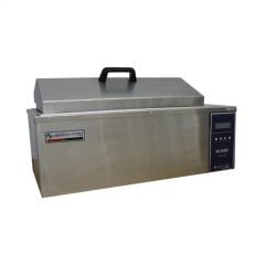 M 24 K Benmari 24 Tüplük, Paslanmaz Çelik Bakteriyolojik Su Banyoları, Kapaklı, 99,9 °C PID Mikroprosessör Kontrollü Dijital Termostat - Timer, 6 Lt.
