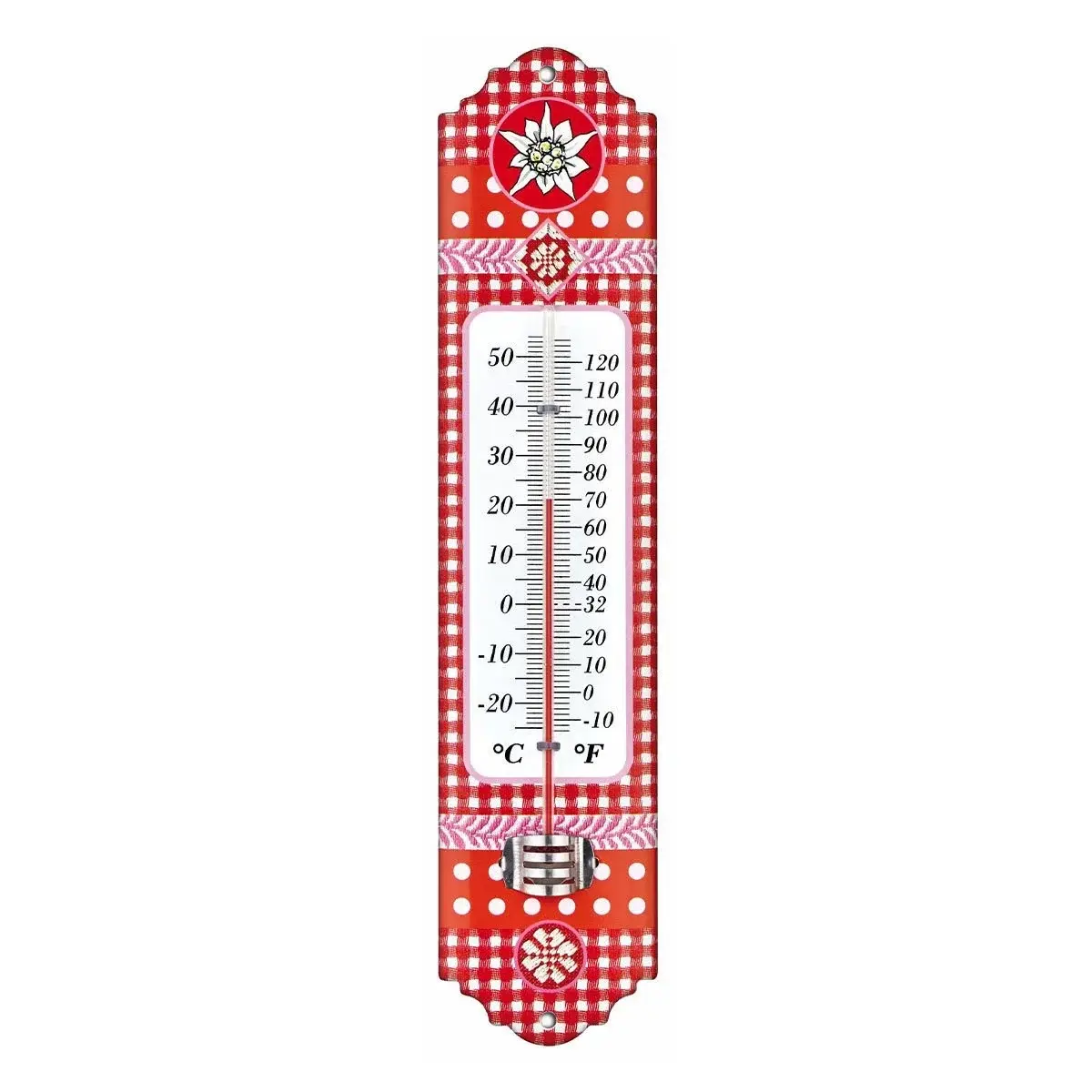 Metal Analog İç-dış Termometre