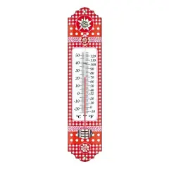 Metal Analog İç-dış Termometre