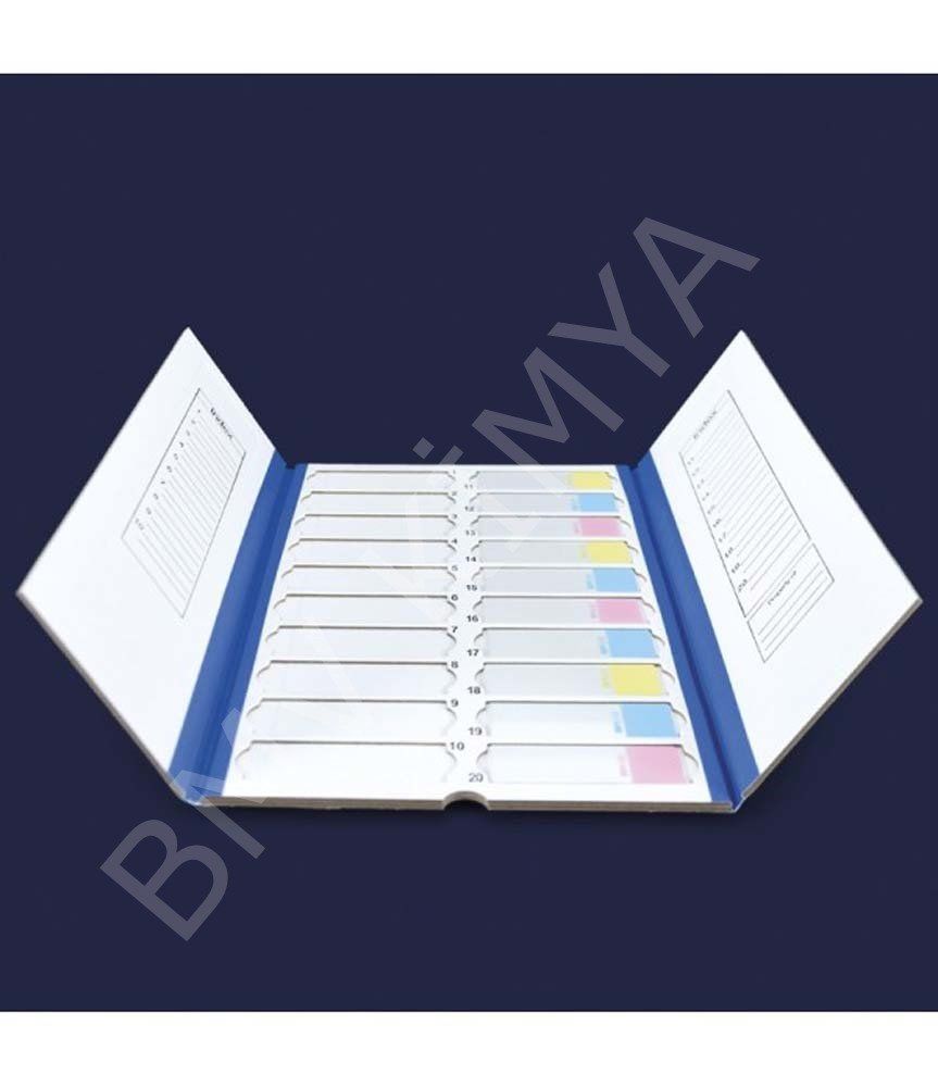 076.01.001Y Lam Dosyası - Karton - Sarı 1 Adet / Paket