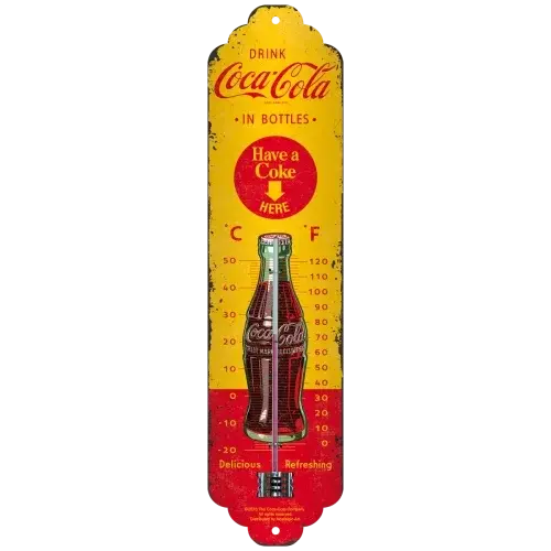 İç Ve Dış Mekan Termometresi Metal Nostalgıc Art