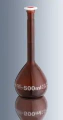 Balon Joje, Cam, Şilifli, Kapaklı, Amber, 5 Ml, 1019